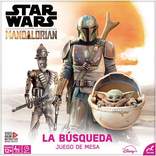 Juego de Mesa Novelty Star Wars The Mandalorian Papelería Lumen