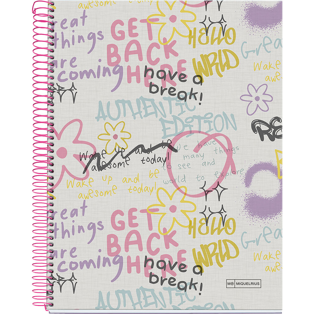 Cuaderno Profesional Miquelrius Rebel Mm Hojas