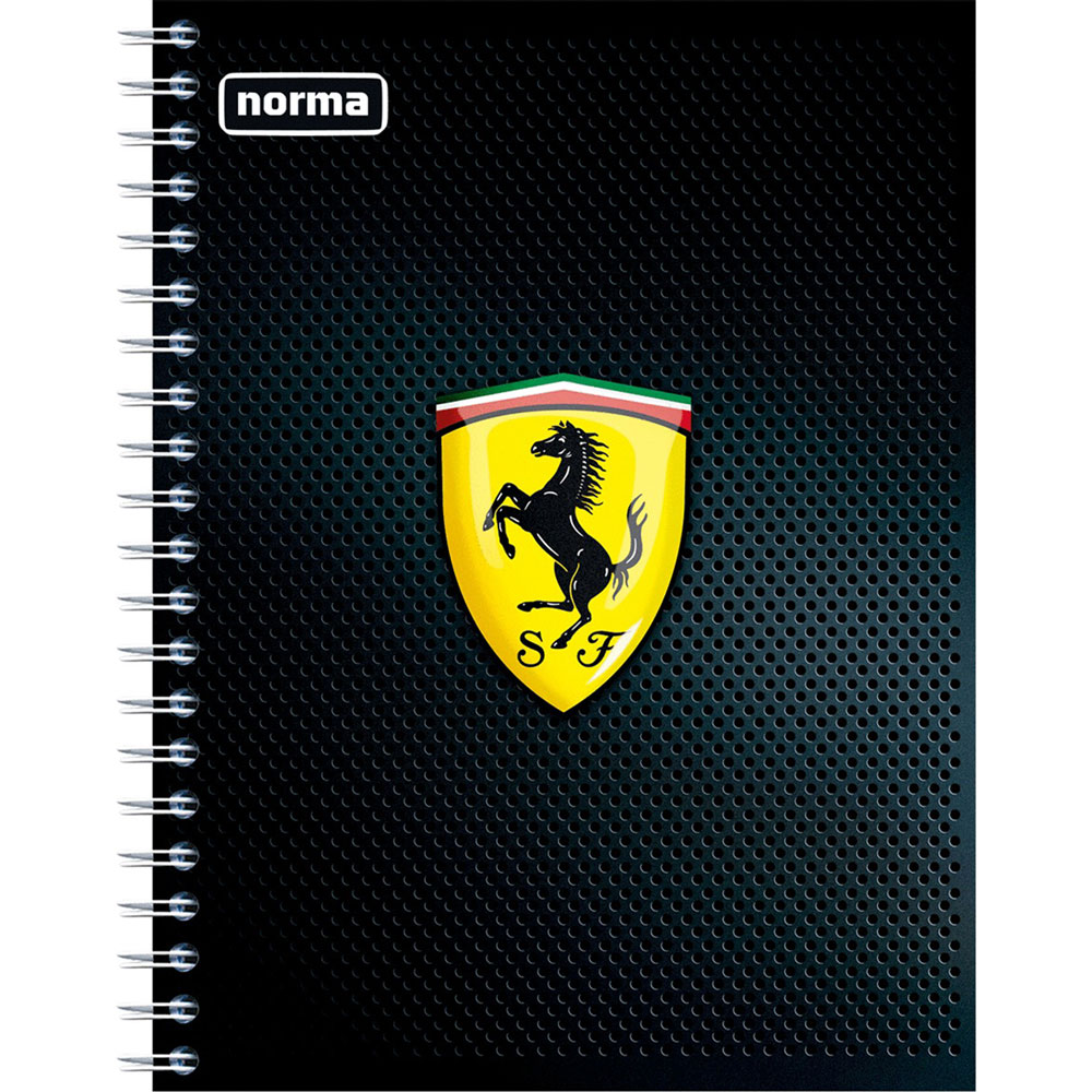 Cuaderno Profesional Norma Ferrari Pasta Gruesa Doble Anillo Cuadro