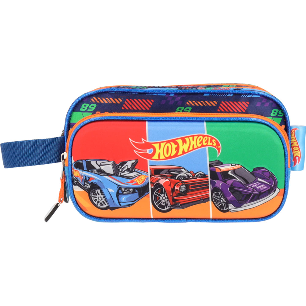 Estuche Hot Wheels Azul Yadatex Escolar Papeler A Lumen