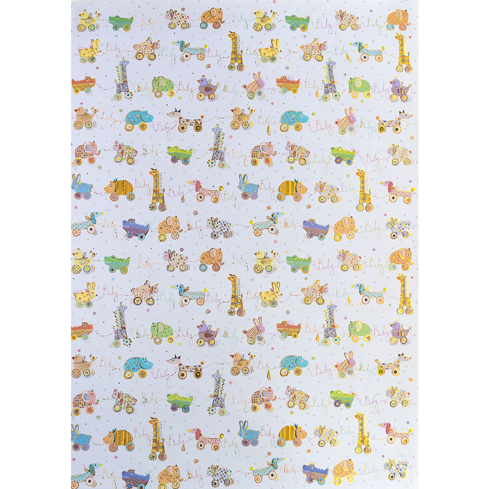 Papel Fantasia Baby Shower Turnowsky 50X70Cm Gw7383