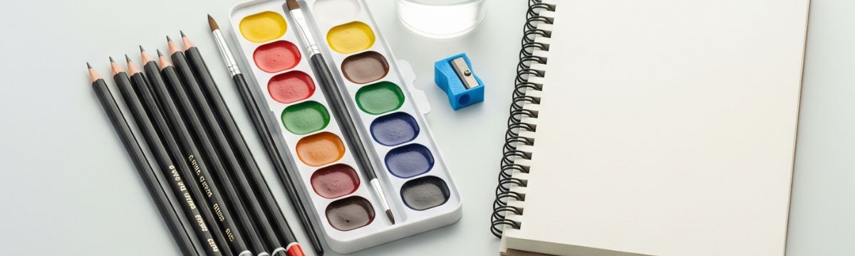 Cómo armar un kit de arte básico para principiantes