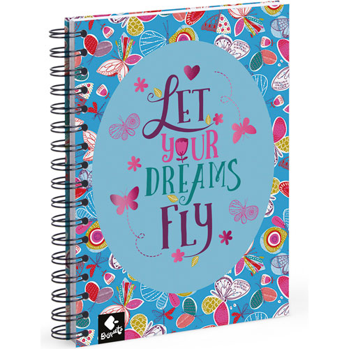 Cuaderno Cuadros 4 Mm CUADERNO FORMA FRANCESA BUSQUETS DREAMS CUADRO 4 MM 120 HOJAS