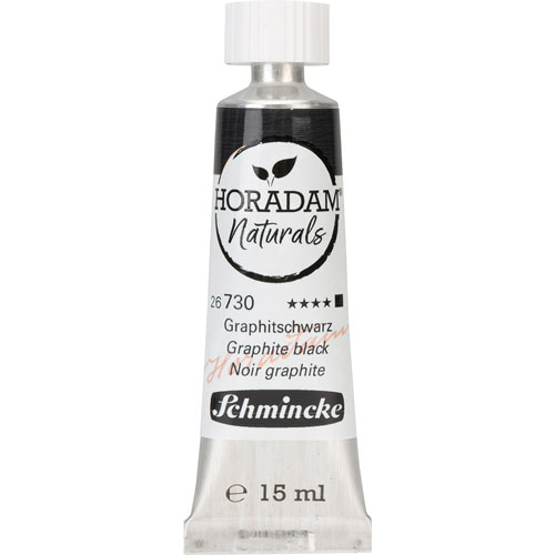 Foto de Pintura Acuarela Schmincke Horadam Naturals Negro Grafito 15 ML 