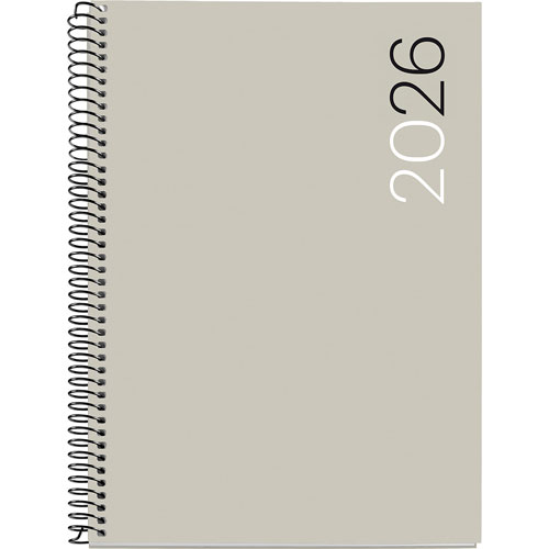 Foto de Agenda 2026 City Gris 16X21Cm Vista Diaria 