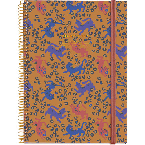 Foto de Agenda 2026 Leopard 17X21Cm Vista Semanal 