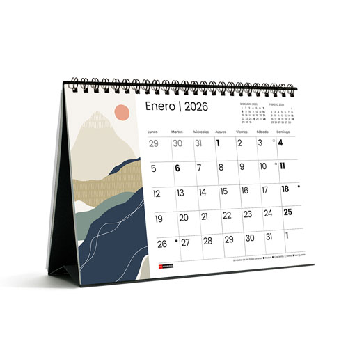 Foto de Agenda 2026 Mesa Mountains 15X21Cm A5 