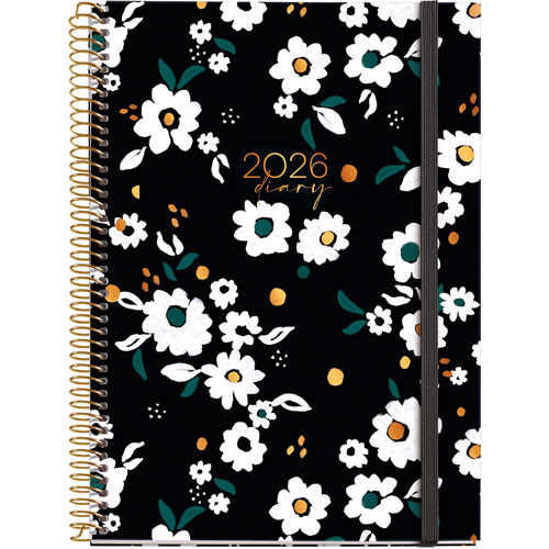 Foto de Agenda 2026 Noirgarden 18X21Cm Vista Diaria 
