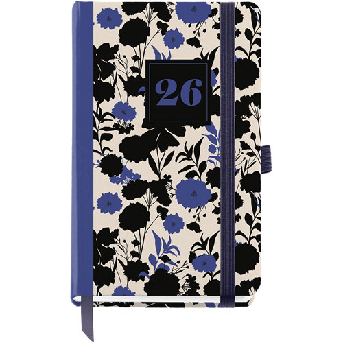 Foto de Agenda 2026 Passport Black Blue 10X14Cm Vista Diaria 