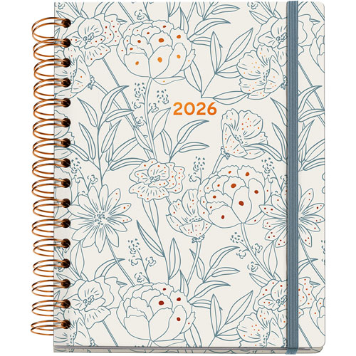 Foto de Agenda 2026 Plus W-O Bouquet Arno 18X22Cm Vista Semanal 