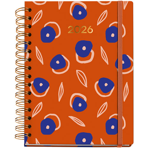 Foto de Agenda 2026 Plus W-O Flourish Marguerita 18X22Cm Vista Semanal 