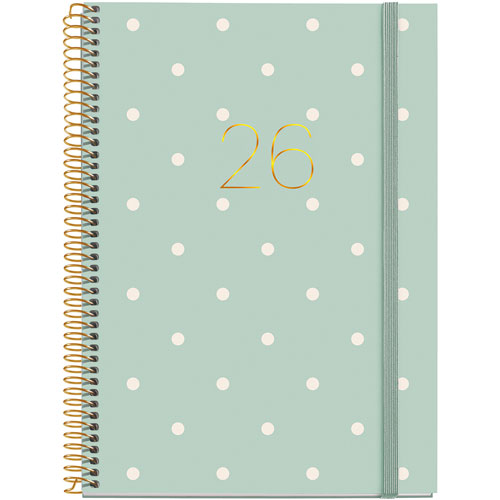 Foto de Agenda 2026 Polkadots 18X21Cm Vista Diaria 