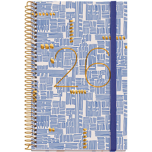 Foto de Agenda 2026 Trazos 14X18Cm Dia Por Pagina 2026 