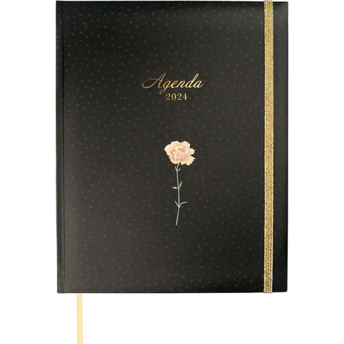 Foto de Agenda ejecutiva Finocam Berlin 21X28cm Flower 