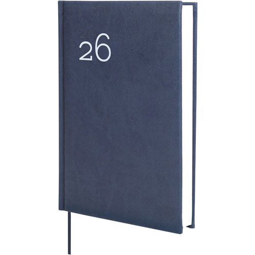 Foto de Agenda Ejecutiva Finocam Milano Azul 14X21Cm Día Por Página 26 
