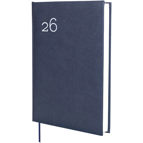 Foto de Agenda Ejecutiva Finocam Milano Azul 17X24Cm Día Por Página 26 