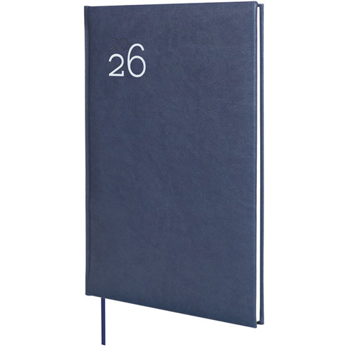 Foto de Agenda Ejecutiva Finocam Milano Azul 17X24Cm Semana A La Vista Vertical 26 
