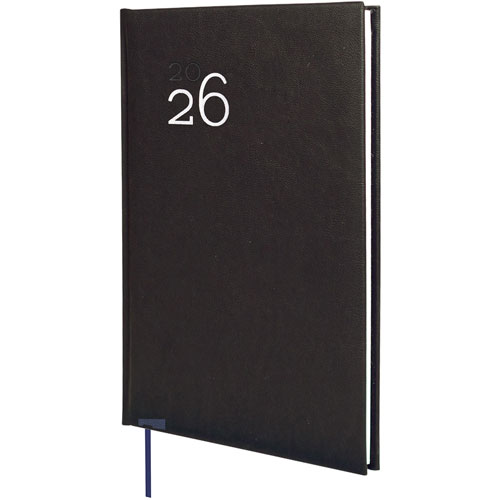 Foto de Agenda Ejecutiva Finocam Milano Negro 17X24Cm Semana A La Vista Vertical 26 