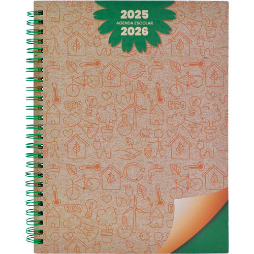Foto de Agenda Escolar Danpex Ecologica Semana A La Vista 25/26 Flor 