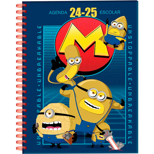 Foto de Agenda escolar Mi Villano Favorito Minions Danpex 24/25 