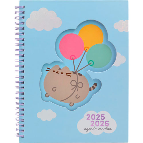 Foto de Agenda Escolar Danpex Pusheen Semana A La Vista 25/26 Azul 