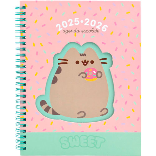 Foto de Agenda Escolar Danpex Pusheen Semana A La Vista 25/26 Rosa 