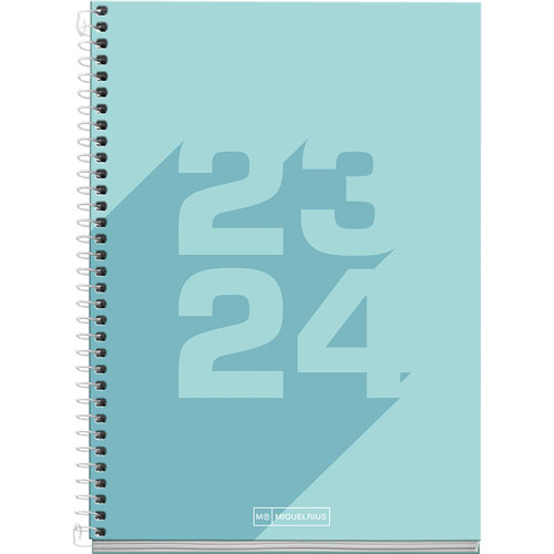 Foto de AGENDA ESCOLAR MIQUELRIUS BASIC 15X21.3CM SEMANA A LA VISTA 23/24 AZUL 