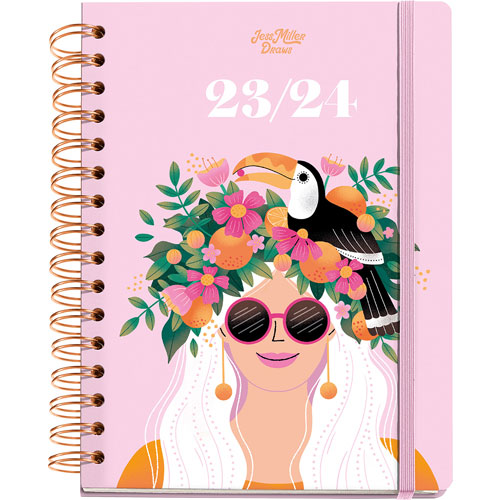 Foto de Agenda Escolar Miquelrius Tucan Miller 15.5x21.3cm Semana A La Vista 23/24 