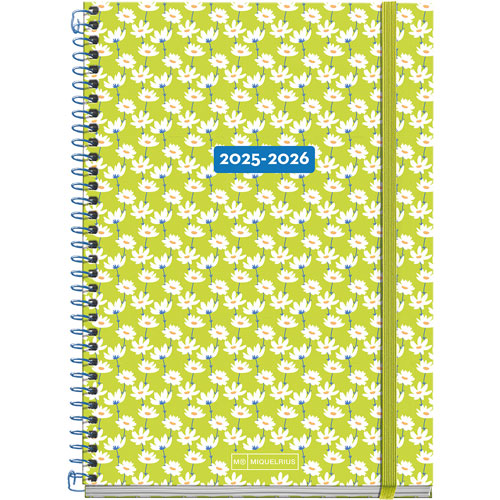 Foto de Agenda Escolar Mqr Plus Teen Margaritas 15.4X21.5 Semana A La Vista 24/25 