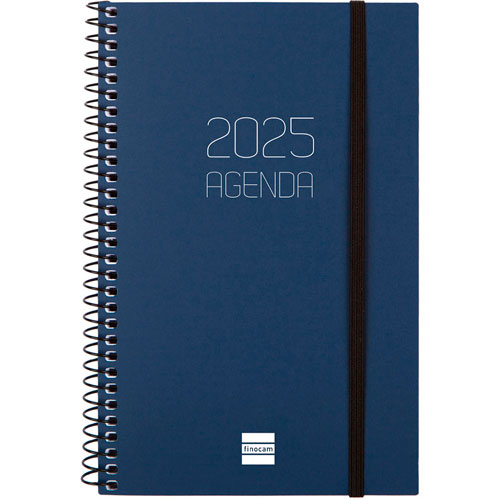 Foto de Agenda Finocam Opaque Ejecutiva Semanal 13x18.1cm Azul 