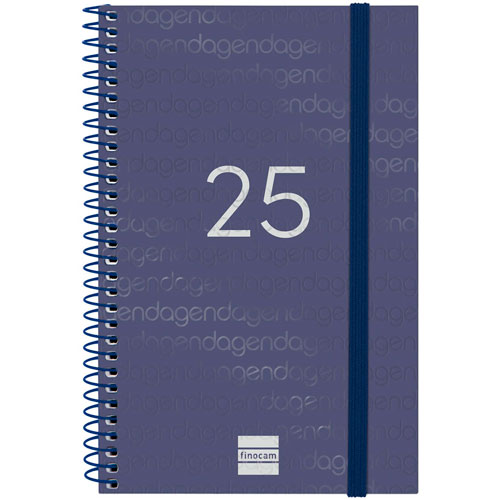 Foto de Agenda Finocam Year Ejecutiva Semanal 13x18.1cm Azul 