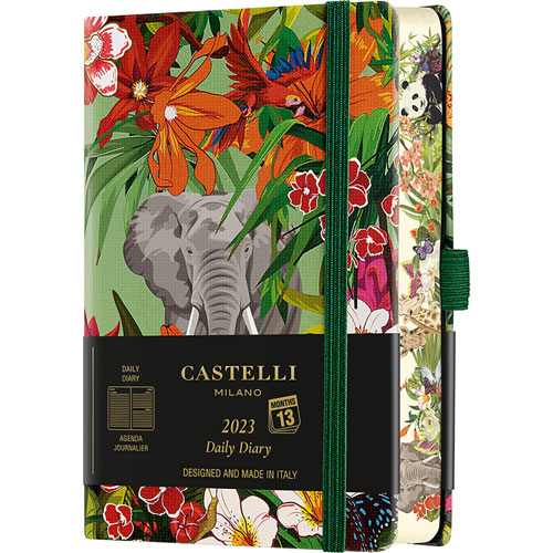 Foto de Agenda juvenil Castelli Elefante 9x14cm 