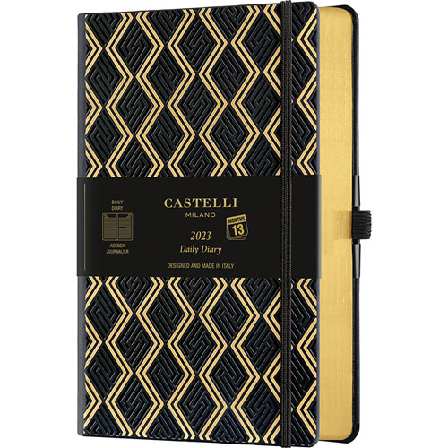 Foto de Agenda juvenil Castelli Greek Gold 13x21 cm 
