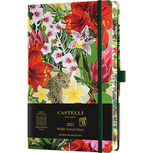 Foto de Agenda juvenil Castelli Leopardo 13X21cm 
