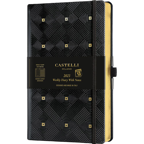 Foto de Agenda juvenil Castelli Maya Gold 13x21cm 