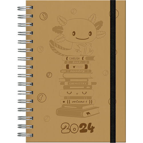 Foto de Agenda Juvenil Castelli Monza 15x21cm oro 