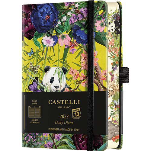 Foto de Agenda juvenil Castelli Panda 9x14cm 