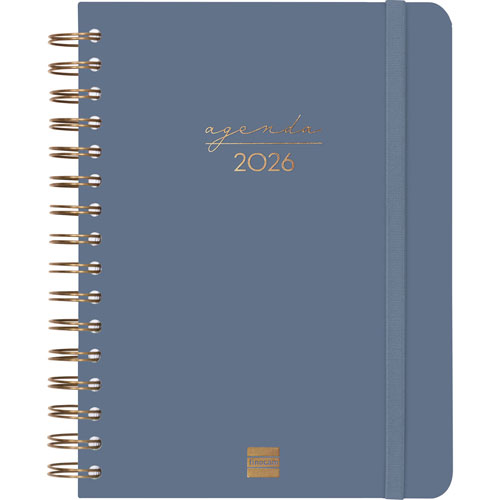 Foto de Agenda Juvenil Finocam Alma Azul 18X22Cm Día Por Página 26 
