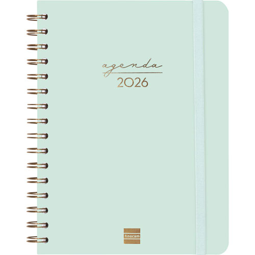 Foto de Agenda Juvenil Finocam Alma Mint 17X22Cm Semana A La Vista Vertical 26 