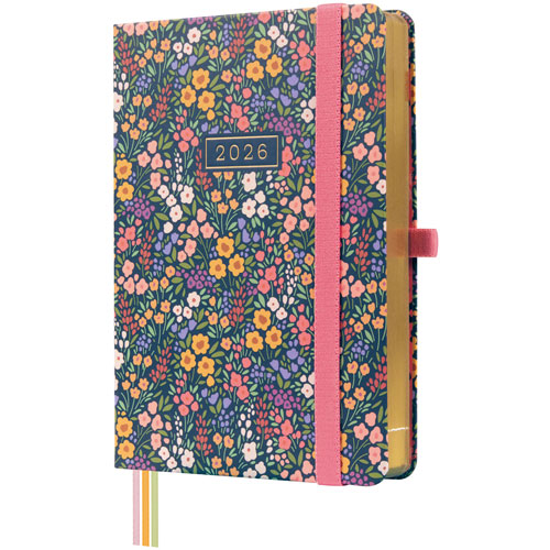 Foto de Agenda Juvenil Finocam Desing Flora 12X17Cm Día Por Página 26 