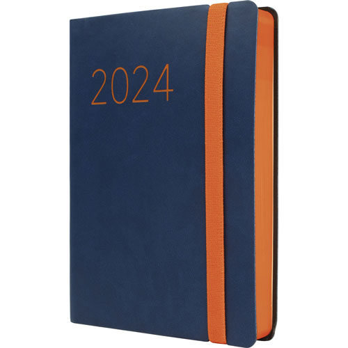 Foto de Agenda juvenil Finocam Lisa 12X17cm Azul 