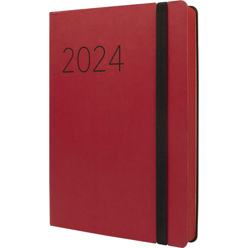Foto de Agenda juvenil Finocam Lisa 15X21cm Rojo 