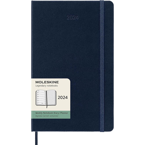 Foto de Agenda juvenil Moleskine pasta dura 13X21cm azul 