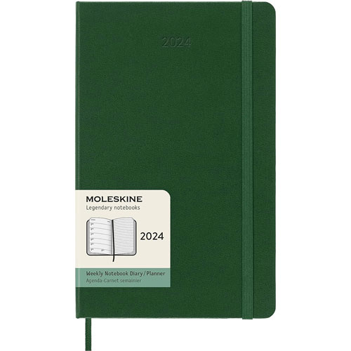 Foto de Agenda juvenil Moleskine pasta dura 13X21cm verde 