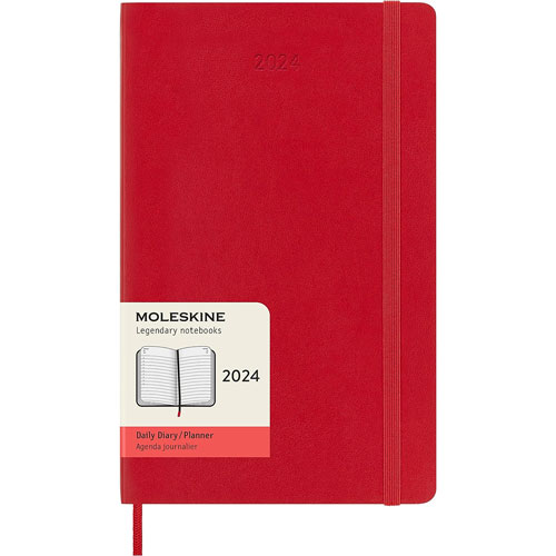 Foto de Agenda juvenil Moleskine pasta suave 13x21cm roja  