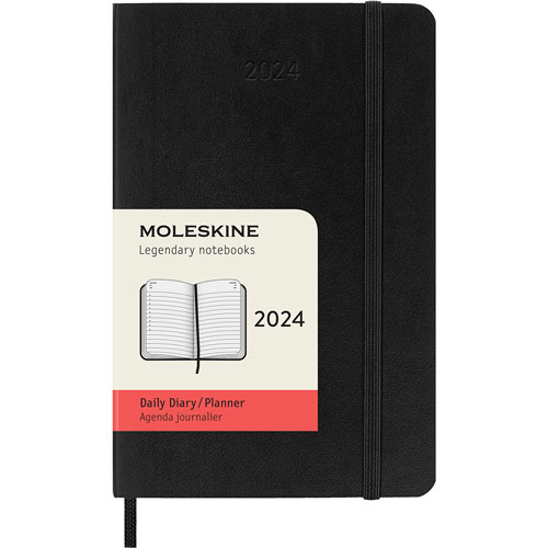 Foto de Agenda juvenil Moleskine pasta suave 9x14cm negra  