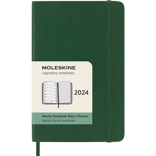 Foto de Agenda Juvenil Moleskine Pasta Suave 9x14cm Verde 