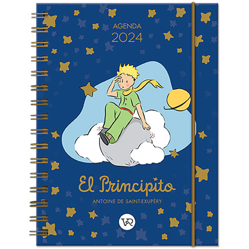 Foto de Agenda Juvenil Principito Azul 18x13.5cm 