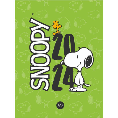 Foto de Agenda Juvenil Snoopy Verde 18x13.5cm 