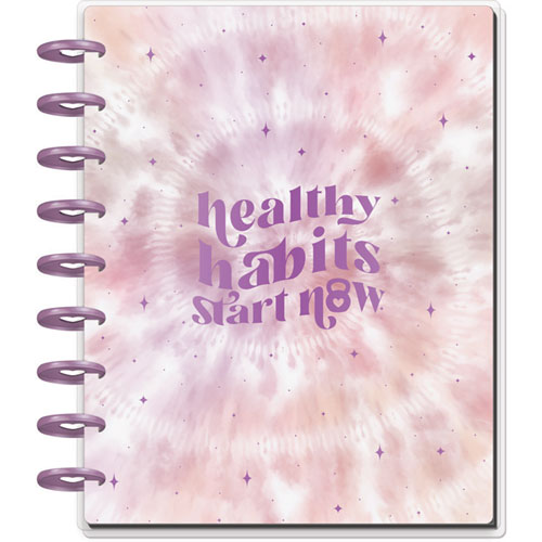 Foto de Agenda juvenil The Happy Planner 12M 23x24cm Tie Dye Fitness 